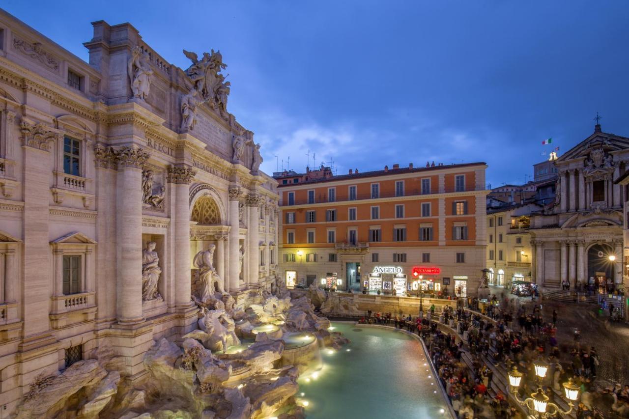 Trevi Ab Aeterno - Amazing View Of The Trevi Fountain Appartement Rome Buitenkant foto