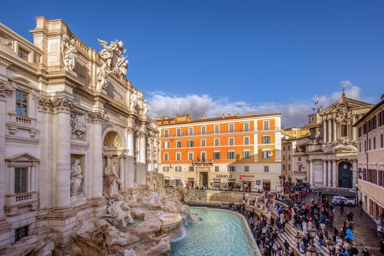 Trevi Ab Aeterno - Amazing View Of The Trevi Fountain Appartement Rome Buitenkant foto